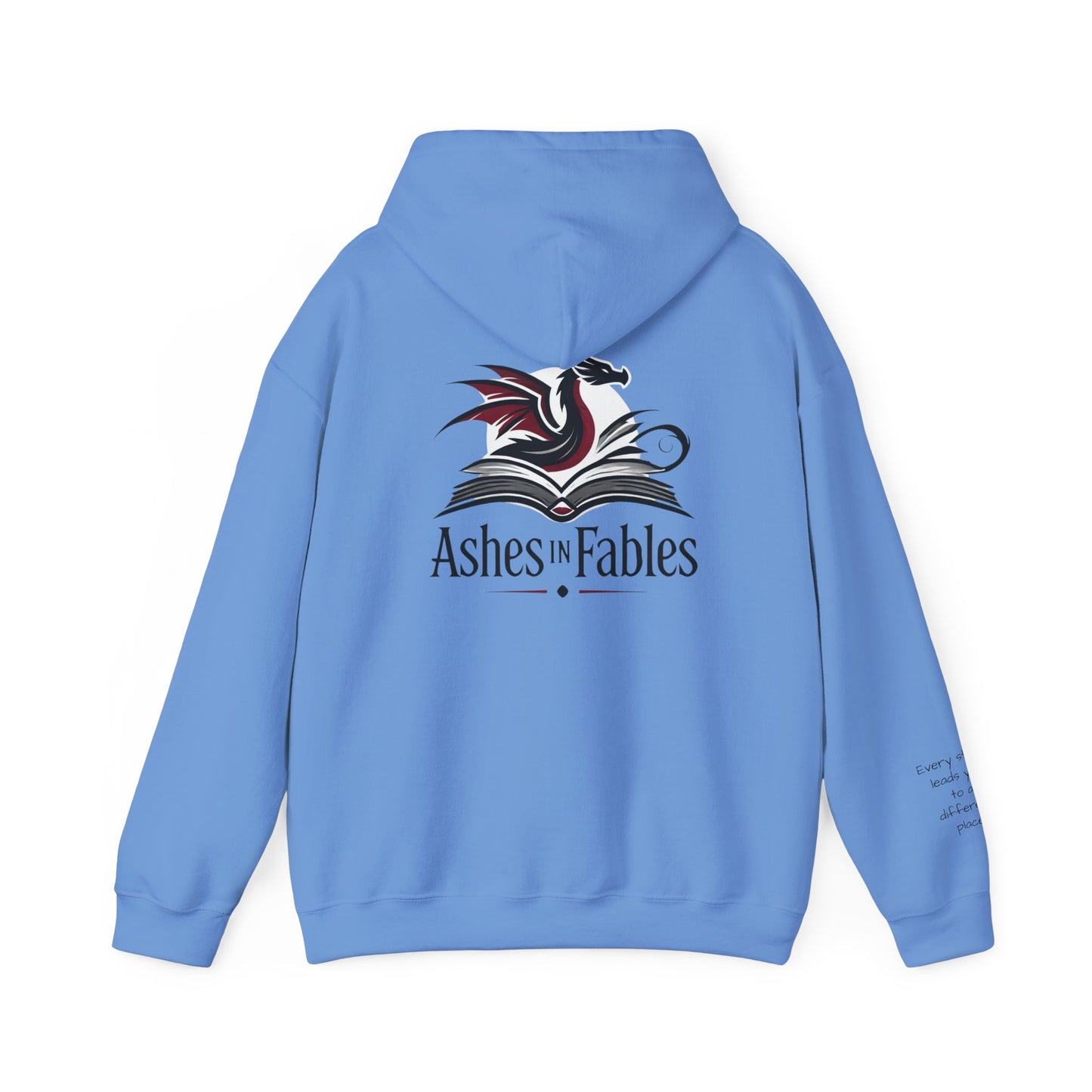 Ashes in Fables Unisex Heavy Blend™ Hooded Sweatshirt - Cozy Fantasy Apparel