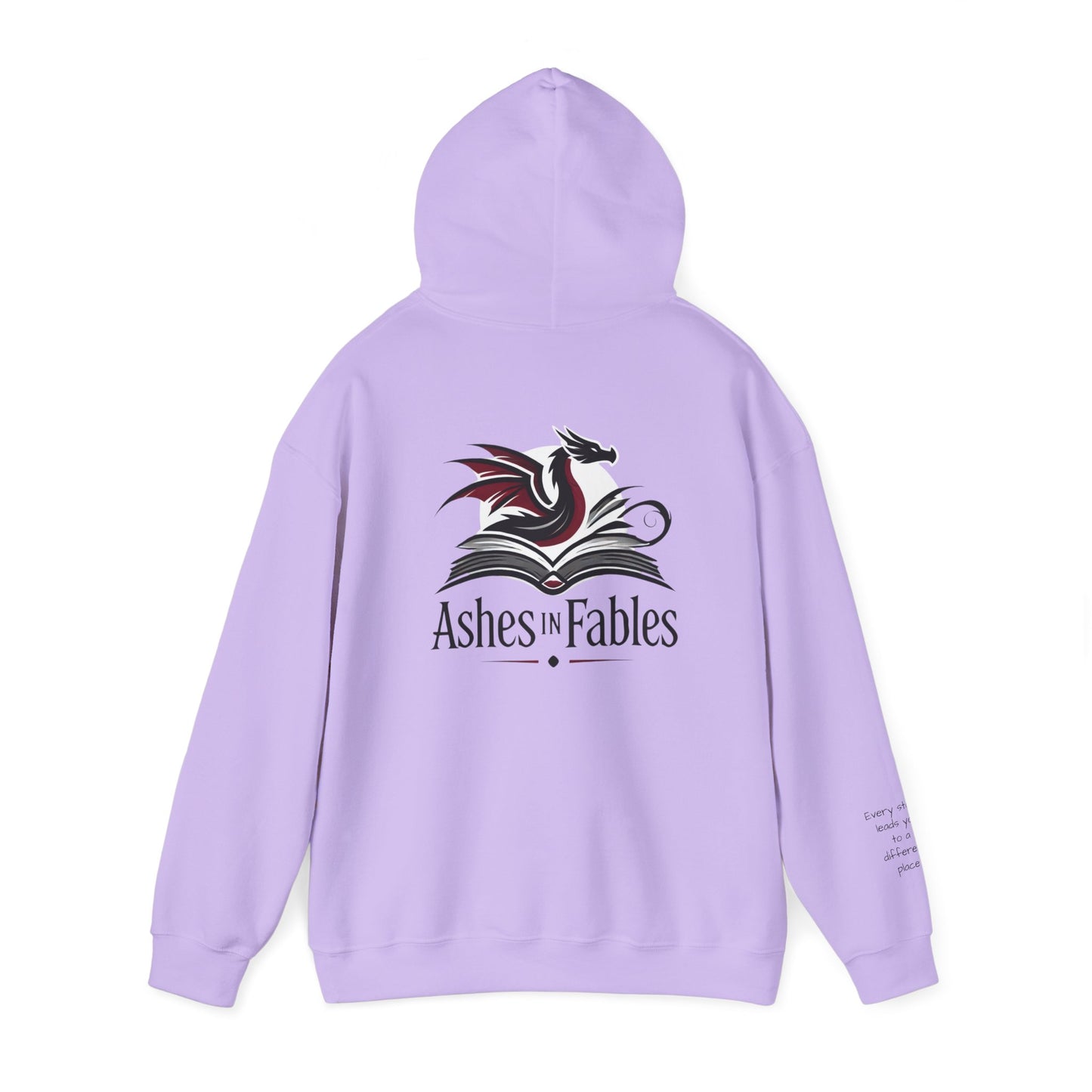 Ashes in Fables Unisex Heavy Blend™ Hooded Sweatshirt - Cozy Fantasy Apparel