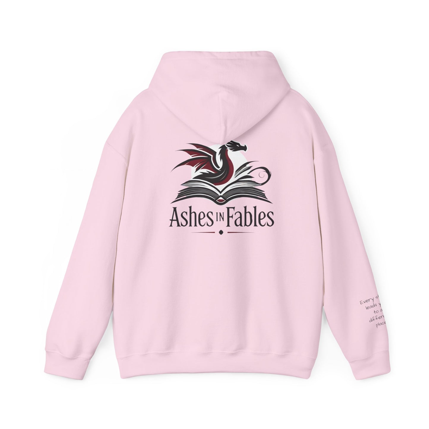 Ashes in Fables Unisex Heavy Blend™ Hooded Sweatshirt - Cozy Fantasy Apparel