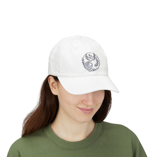 Elegant Phoenix Embroidered Cap