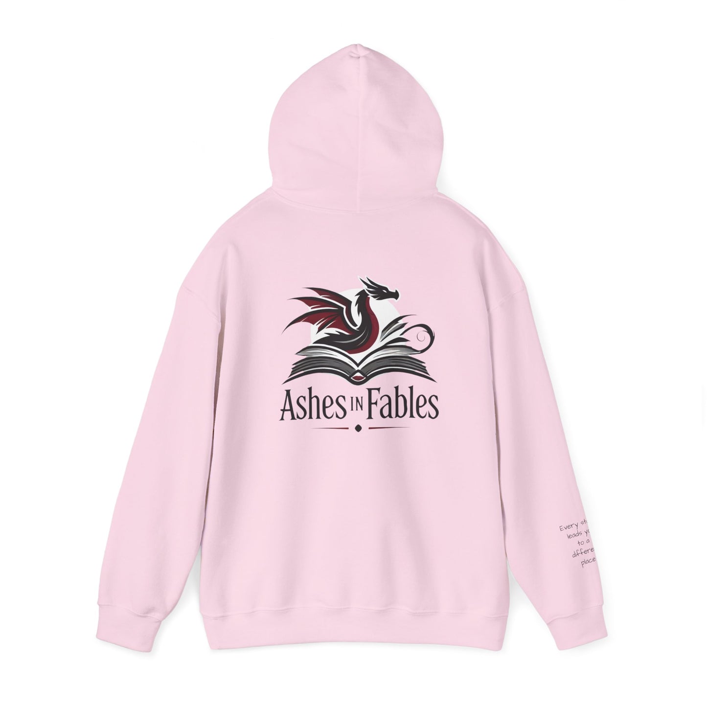 Ashes in Fables Unisex Heavy Blend™ Hooded Sweatshirt - Cozy Fantasy Apparel