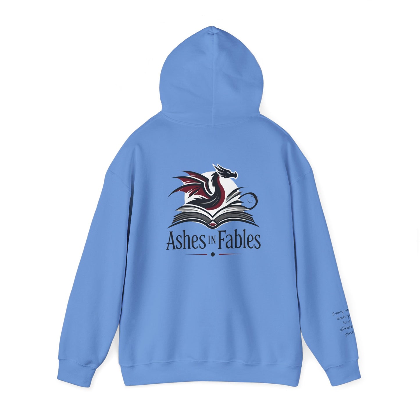 Ashes in Fables Unisex Heavy Blend™ Hooded Sweatshirt - Cozy Fantasy Apparel